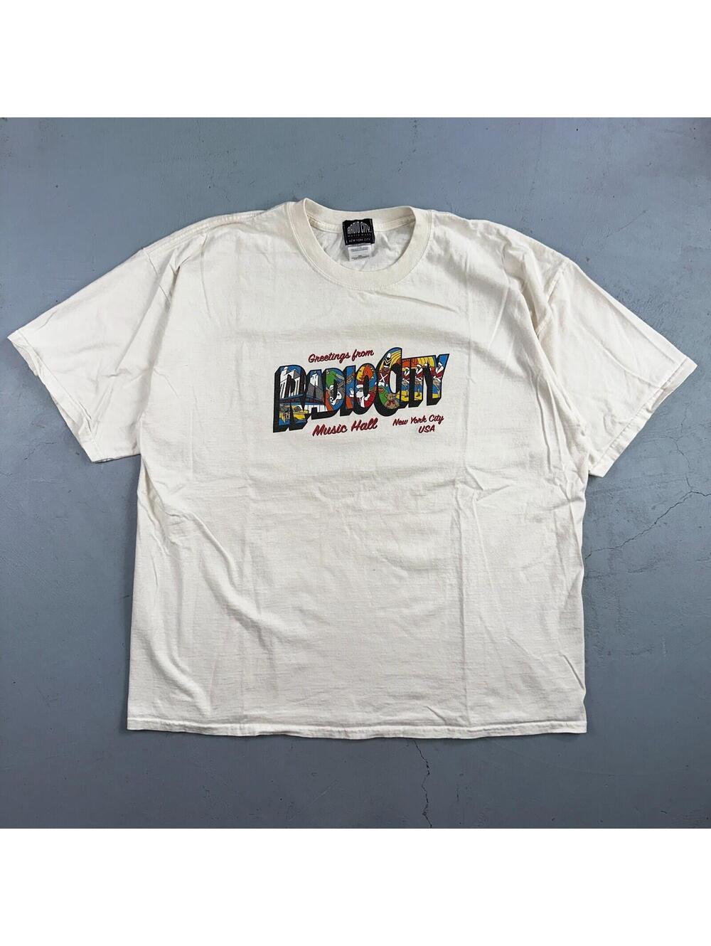 Radio City Music City Hall VTG T Shirt New York City Y2K 2000s Art Band NYC